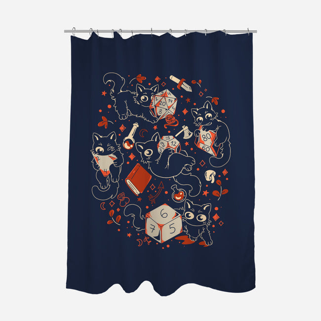 RPG Cats-None-Polyester-Shower Curtain-yumie