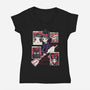 Image Delivered-Womens-V-Neck-Tee-yumie