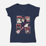 Image Delivered-Womens-V-Neck-Tee-yumie