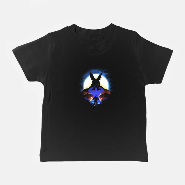 All Might Landscape-Baby-Basic-Tee-dandingeroz