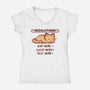 Resolution To Sleep-Womens-V-Neck-Tee-TechraNova