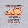 Resolution To Sleep-Unisex-Basic-Tee-TechraNova