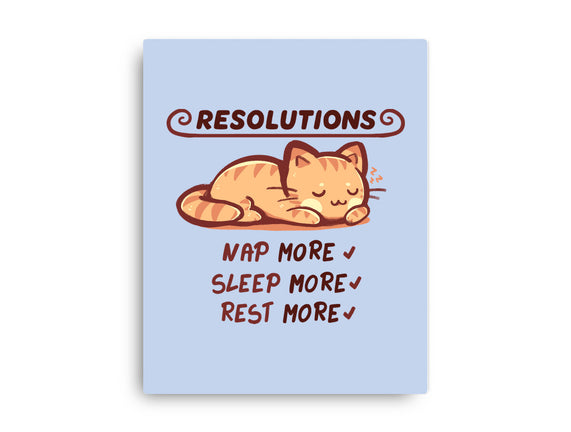 Resolution To Sleep