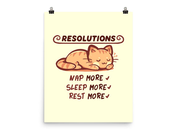 Resolution To Sleep