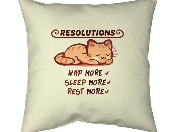 Resolution To Sleep