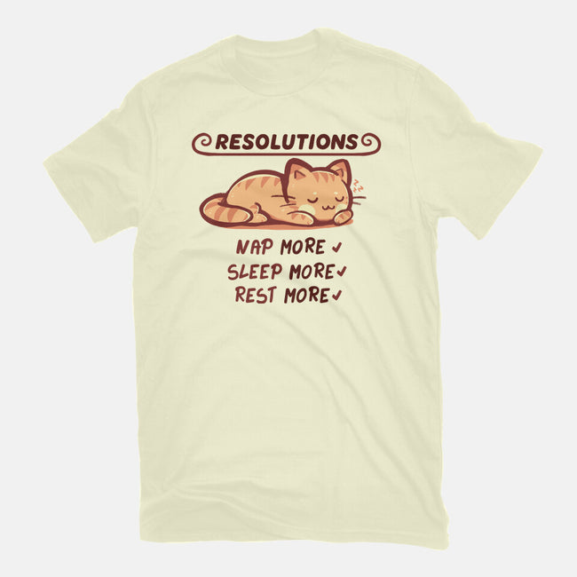 Resolution To Sleep-Mens-Basic-Tee-TechraNova