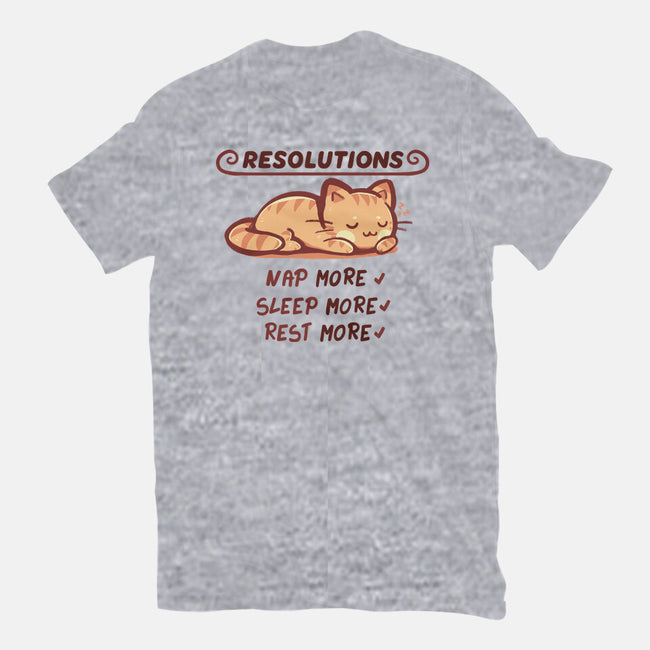 Resolution To Sleep-Mens-Heavyweight-Tee-TechraNova