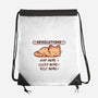 Resolution To Sleep-None-Drawstring-Bag-TechraNova