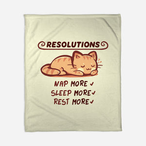 Resolution To Sleep-None-Fleece-Blanket-TechraNova