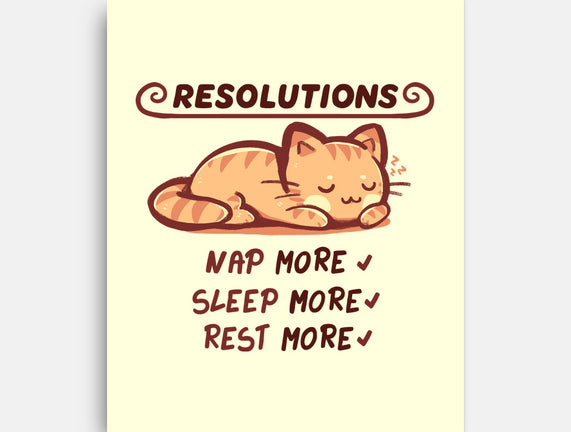 Resolution To Sleep