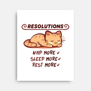 Resolution To Sleep-None-Stretched-Canvas-TechraNova