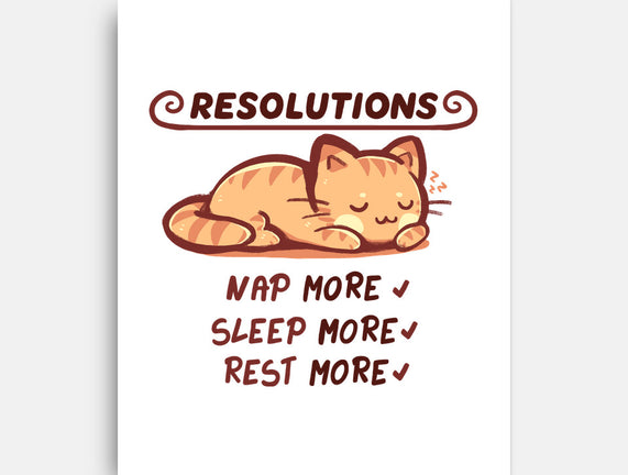 Resolution To Sleep