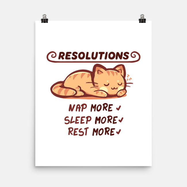 Resolution To Sleep-None-Matte-Poster-TechraNova