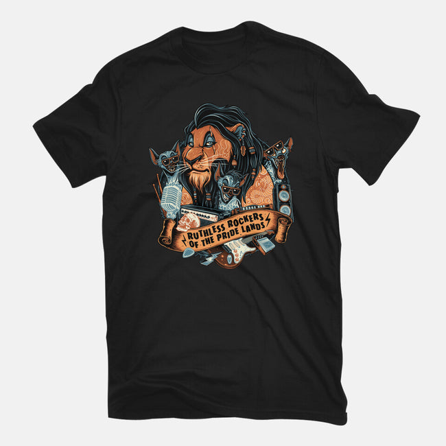 Ruthless Rockers-Mens-Heavyweight-Tee-glitchygorilla