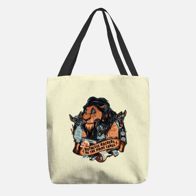 Ruthless Rockers-None-Basic Tote-Bag-glitchygorilla