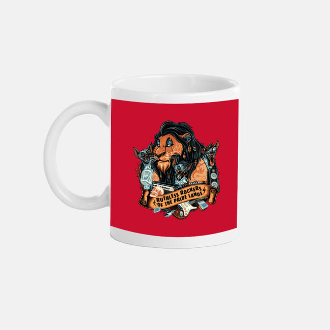 Ruthless Rockers-None-Mug-Drinkware-glitchygorilla