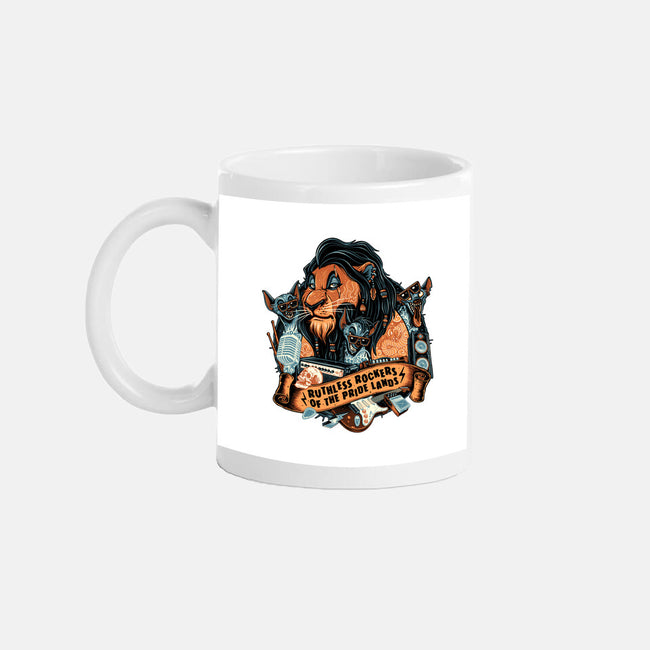 Ruthless Rockers-None-Mug-Drinkware-glitchygorilla