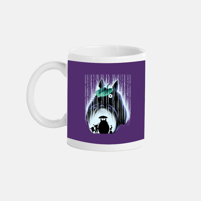 Rainy Neighborhood-None-Mug-Drinkware-rmatix