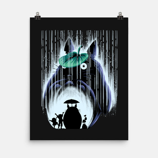 Rainy Neighborhood-None-Matte-Poster-rmatix