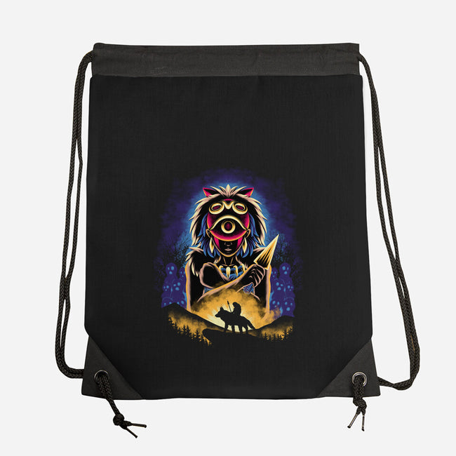 Wild Princess-None-Drawstring-Bag-rmatix