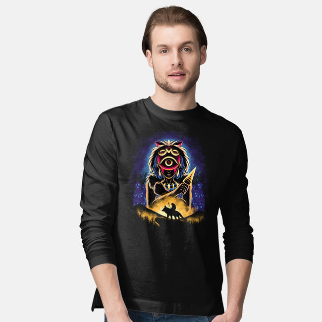 Wild Princess-Mens-Long Sleeved-Tee-rmatix