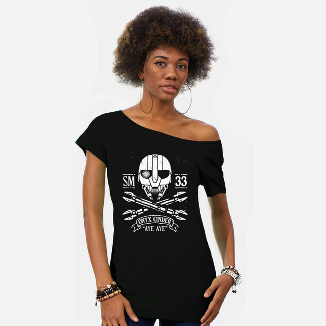 Aye Aye-Womens-Off Shoulder-Tee-teesgeex