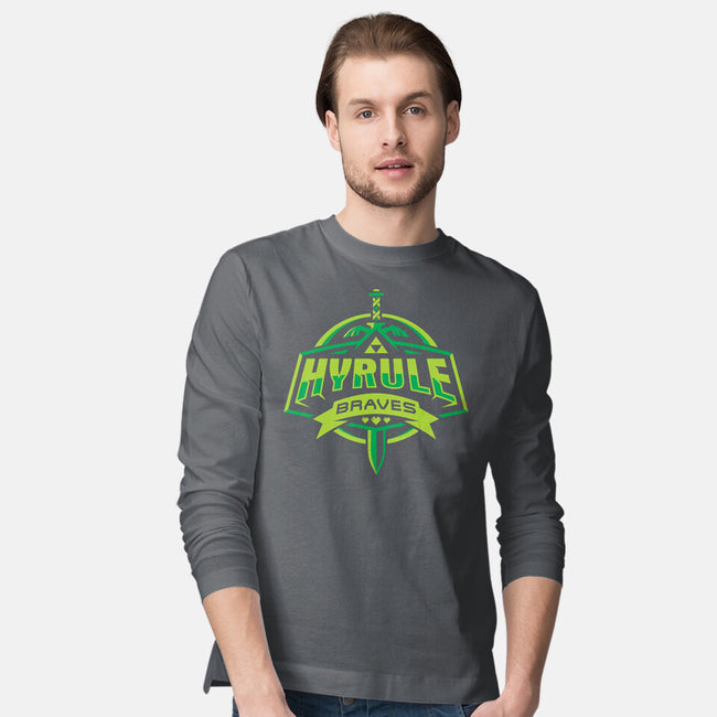 Hyrule Braves-Mens-Long Sleeved-Tee-arace