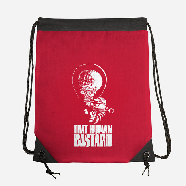 That Human Bastard-None-Drawstring-Bag-zascanauta