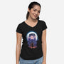 The Slayer Mage-Womens-V-Neck-Tee-dandingeroz