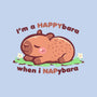 Happybara When I Napybara-Womens-Fitted-Tee-TechraNova