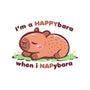 Happybara When I Napybara-None-Stretched-Canvas-TechraNova