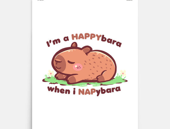 Happybara When I Napybara