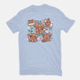 Gingerbread Animals-Womens-Fitted-Tee-TechraNova