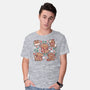 Gingerbread Animals-Mens-Basic-Tee-TechraNova