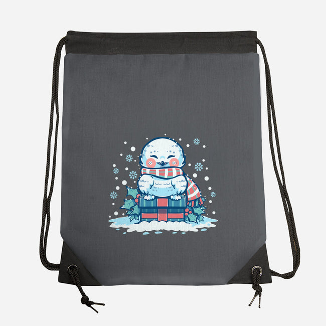 Owlways Love Christmas-None-Drawstring-Bag-TechraNova