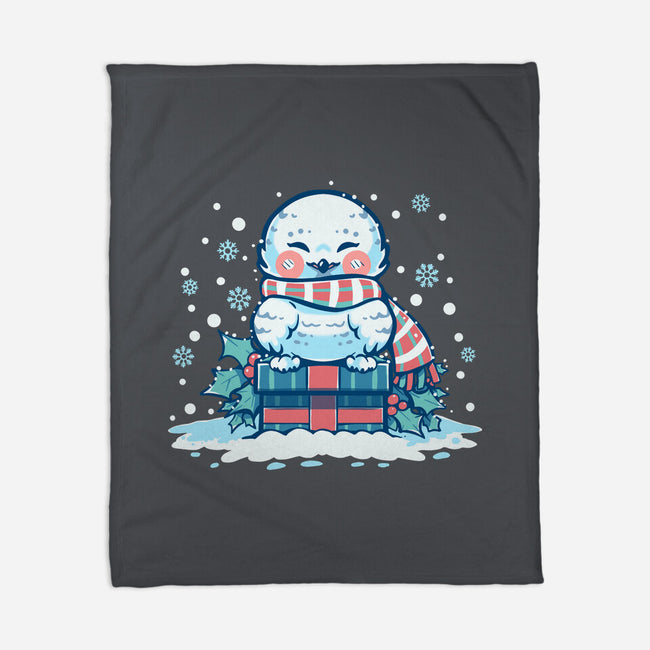 Owlways Love Christmas-None-Fleece-Blanket-TechraNova