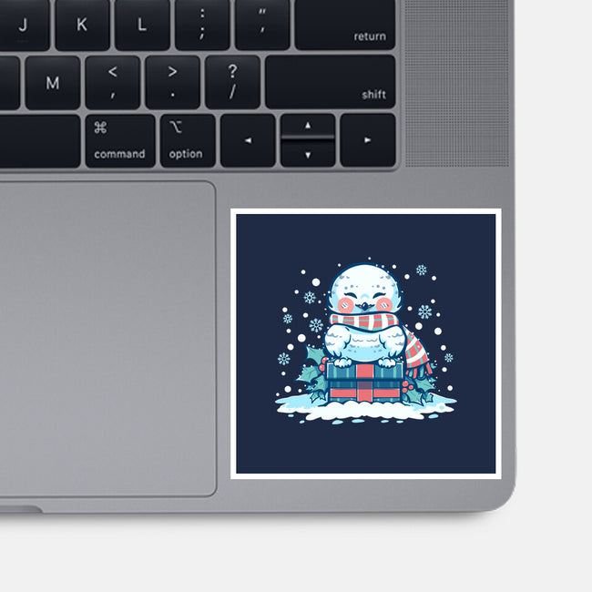 Owlways Love Christmas-None-Glossy-Sticker-TechraNova