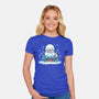 Owlways Love Christmas-Womens-Fitted-Tee-TechraNova