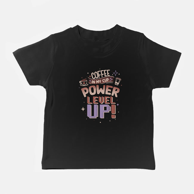 Power Level Up-Baby-Basic-Tee-Estudio Horta