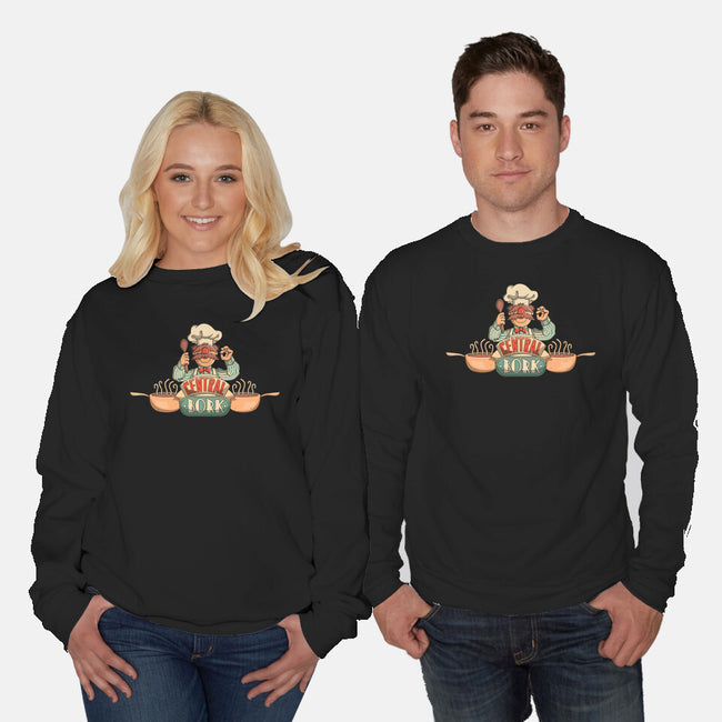 Central Bork-Unisex-Crew Neck-Sweatshirt-retrodivision