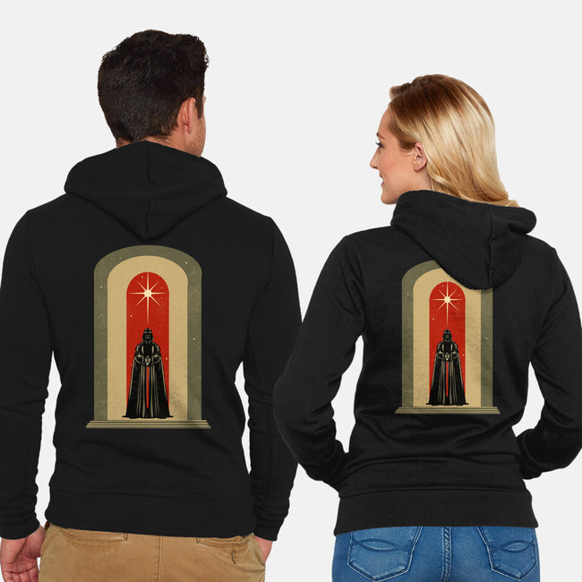 The Dark Templar-Unisex-Zip-Up-Sweatshirt-kharmazero