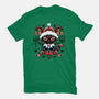 Black Cat Xmas-Womens-Basic-Tee-Andriu