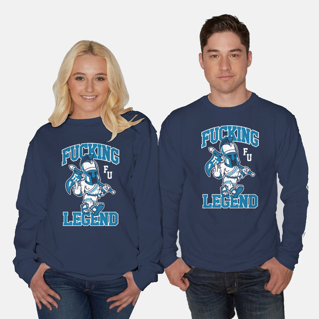 Legend On Campus-Unisex-Crew Neck-Sweatshirt-Nemons