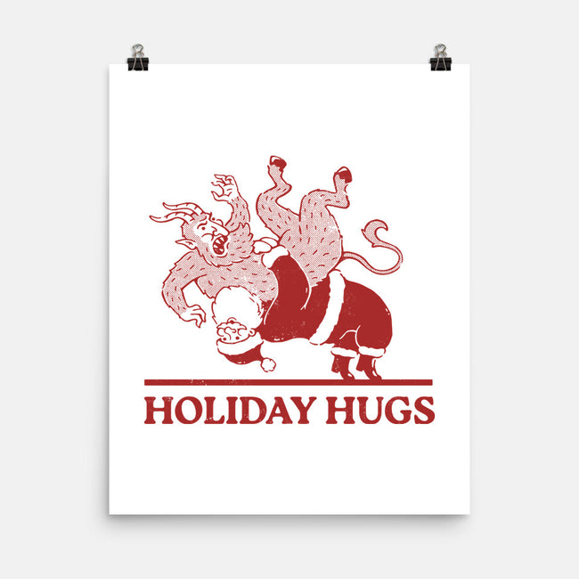 Holiday Hugs-None-Matte-Poster-dfonseca