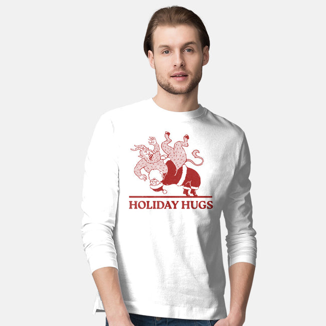 Holiday Hugs-Mens-Long Sleeved-Tee-dfonseca