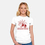 Holiday Hugs-Womens-Fitted-Tee-dfonseca