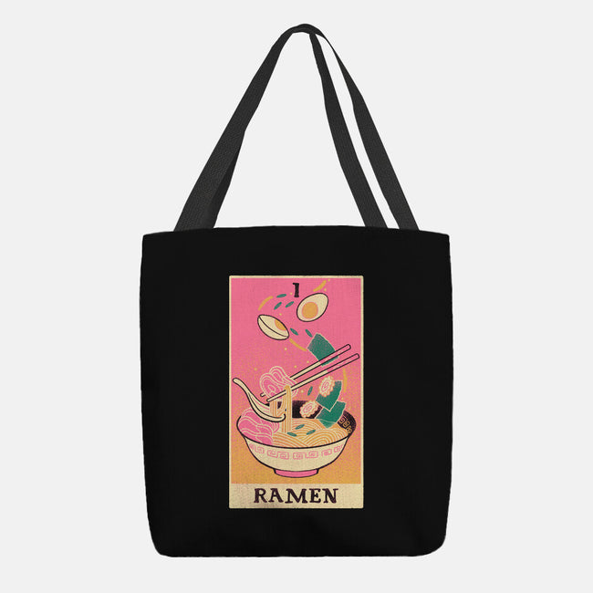 Ramen Tarot-None-Basic Tote-Bag-naomori