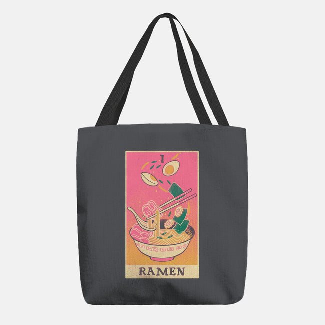 Ramen Tarot-None-Basic Tote-Bag-naomori