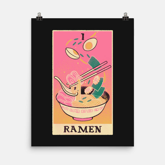 Ramen Tarot-None-Matte-Poster-naomori