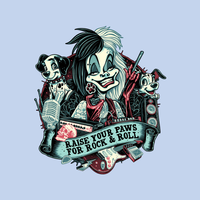 Raise Your Paws For Rock And Roll-None-Drawstring-Bag-glitchygorilla